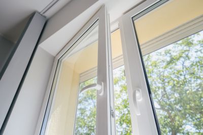 Casement Windows with Opened Frame